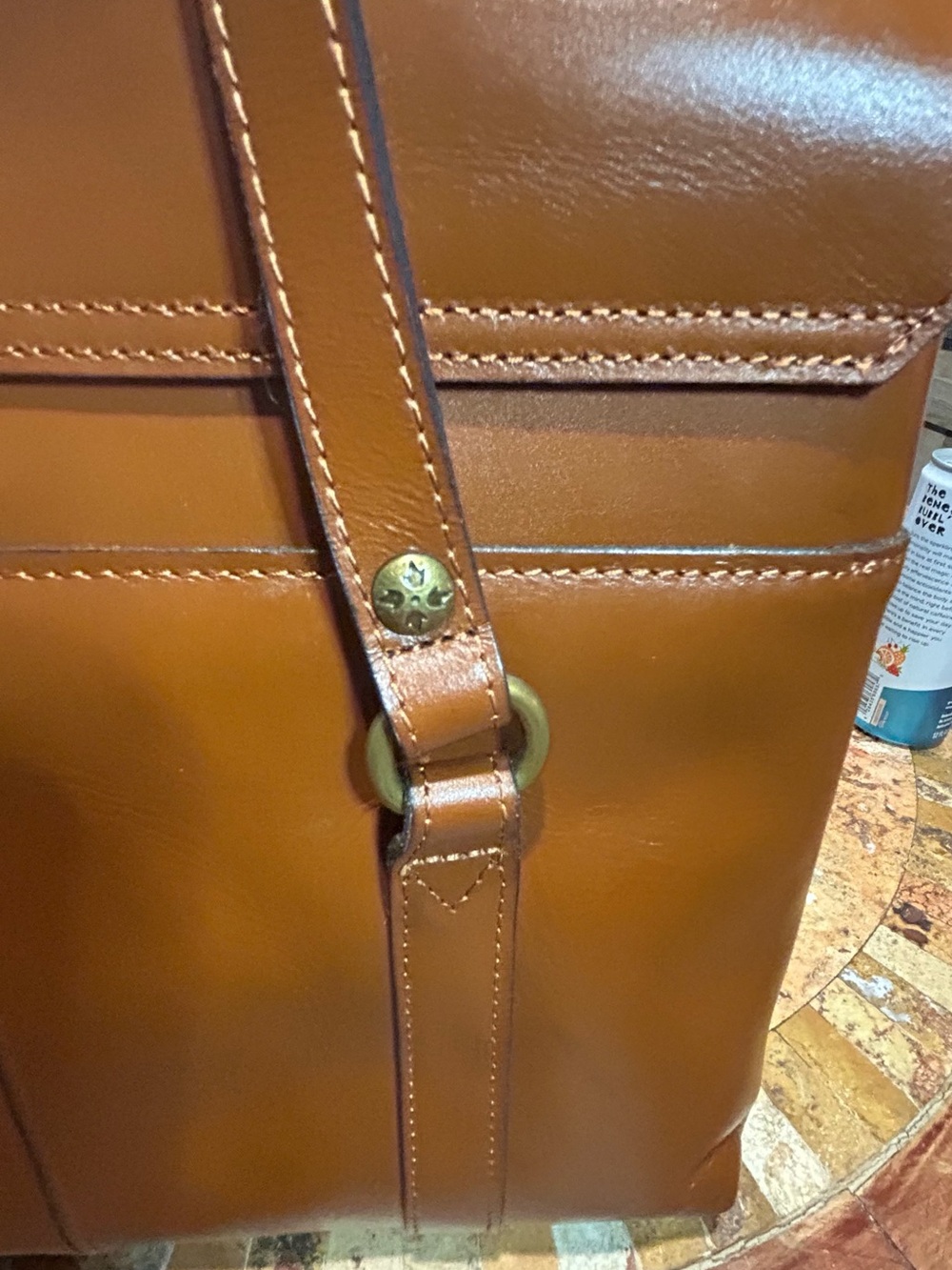 Patricia Nash Amersham
Messenger Bag in Heritage Tan leather New No Tags Learher - Picture 9 of 15